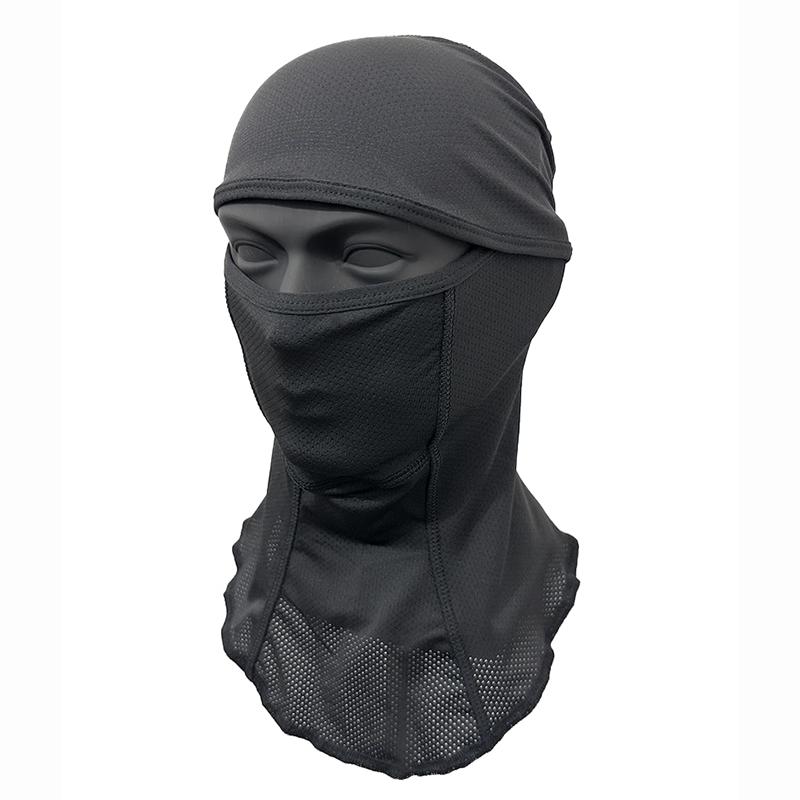BEPAN Men s outdoor High-elasticity Comfortable Lightweight Sun Protection Mask  Cover Tactical Breathable Neck Protection чёрный
