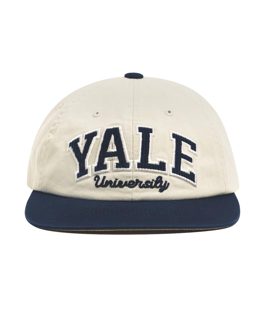 YALE Two-Tone Arch Multicolor Snap Cap_Ivory