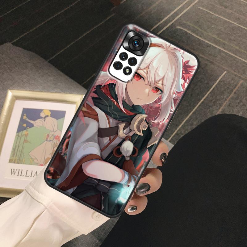 Genshin Impact Kaedehara Kazuha Funda For Xiaomi Redmi Note 13 14 Pro 9 10 11 12 Pro 10S 11S 12S Redmi 13C 10C 12C 14C Case