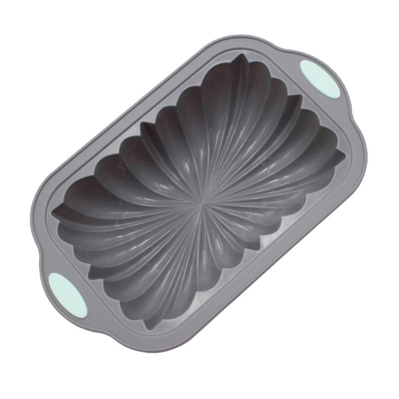 High Temperatures Resistant Baking Pan Set with Steel Rings and Silicone for Toasts Up to 230Celsius Solid Long Time