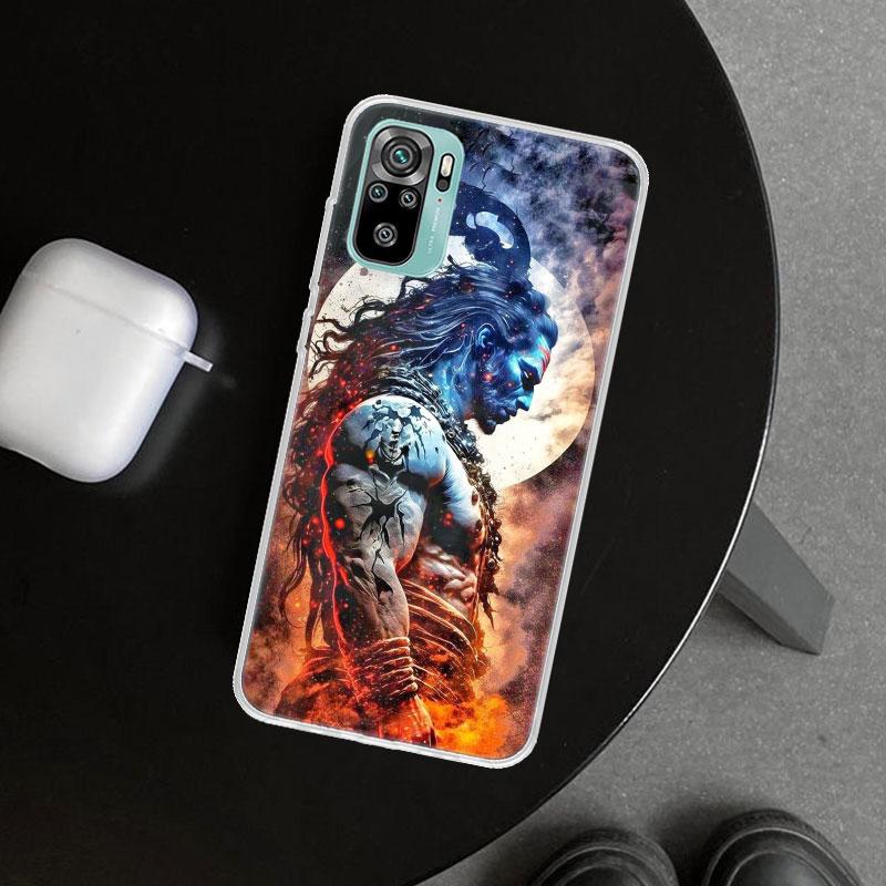 Lord Shiva Hindu God Buddha India Phone Case Cover for Xiaomi Redmi Note 15 14 13 12 11 Pro Plus 14S 12S 11S 11T 11E 10S 10 Cust