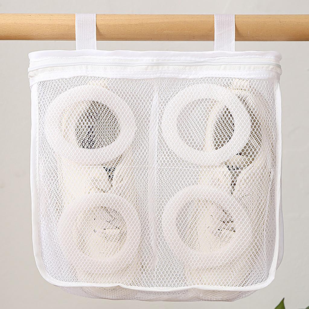 Sturdy Sneaker Laundry Bag Accessory for Men Size Up To 13 Breathable Mesh Materials with Strong Zippers Closure