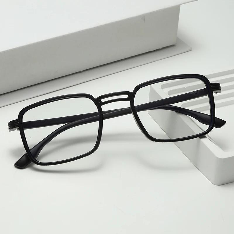 Color Changing Eyeglasses Trendy Trend Anti-blue Light Myopia Glasses For Outdoor Use Anti-collision Sunscn Glasses