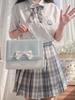 Portable messenger bag transparent versatile women's bag