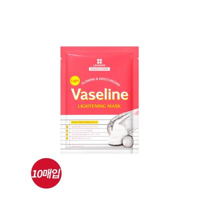 Lehká rozjasňující maska Vaseline 10 kusů