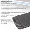 For BMW F10 F18 Series 5 Made of Alcantara Center Console Storage Box Cover Trim Performance Sticker Car Interior Accessories