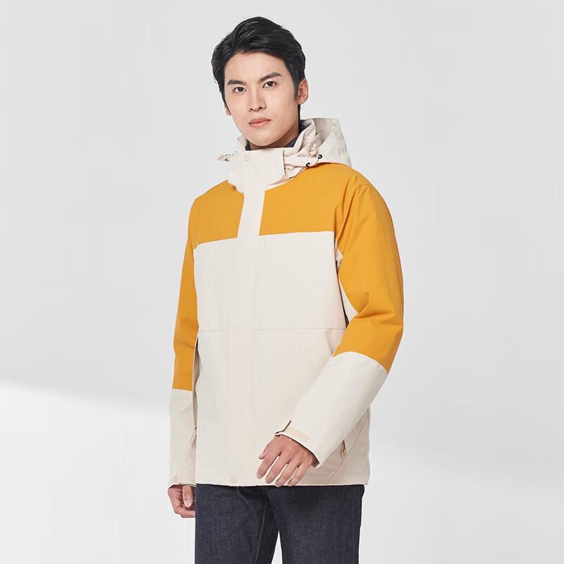 Teluoman Unisex 3-in-1 Waterproof Outdoor Jacket