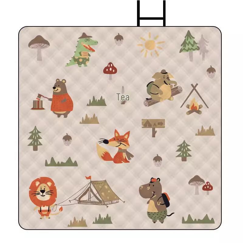 OEING Animal Print Picnic Mat