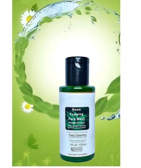 Glamezone Purifying Neem Face wash Skin Refreshing Facial wash 100% Soap-Free Face wash | For All Skin Types Face Wash (50 ml)