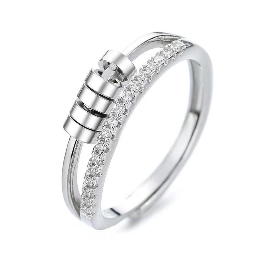 Fretting Bead Rotating Ring Creative Ring Anti-stress Anxiety Ring
