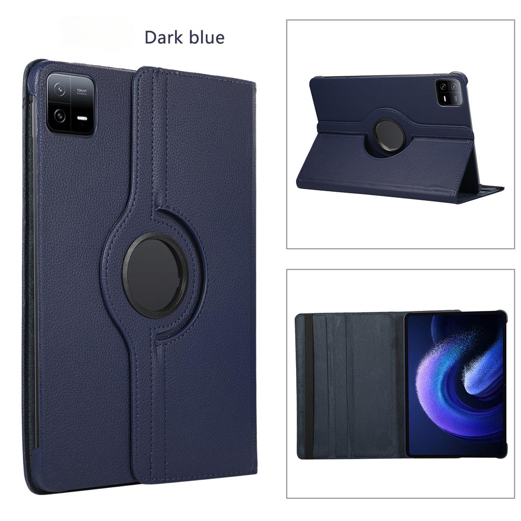 Für Xiaomi Pad 6S Pro 12.4 Zoll 2023 Tablet-Hülle Für Xiaomi Pad 6S Pro Folio Flip Cover 360 Grad drehbarer Ständer Xiaomi Pad 6S Pro PU-Lederhüllen