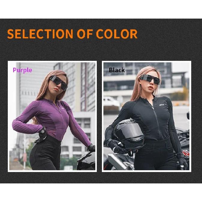 Women's Motorcycle Armor Full Body Summer Motorbike Skiing Protective Jackets Lady Motocross Racing padded clothes CE Approved