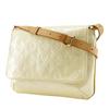 Louis Vuitton Thompson Street Shoulder Bag M91203 Perle Off White Monogram Vernis Women Used
