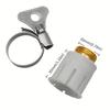 15-23mm Universal Schlauchhahnadapter Wasserhahnanschluss Gartenwasserschlauch Rohrfitting Wasserhahnadapter Bewässerung Gartengeräte