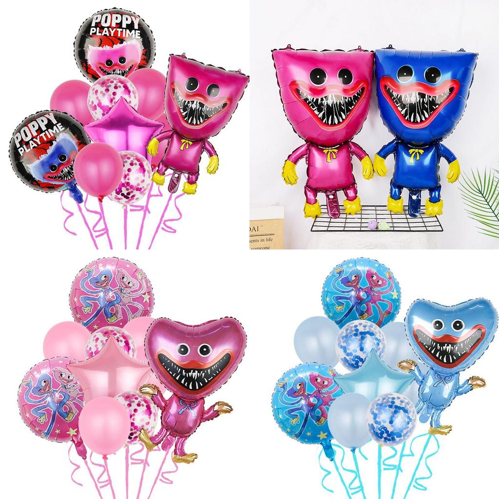 Poppy Playtime Huggy Wuggy Balloon Set For Kids Birthday Party Decorations High-quality And Easy To Use