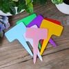 Colorful Writable Garden Plant Tags for Succulents and Flowers