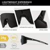1/3PCS Oversize Outdoor Cycling Sunglasses Men Women Driving Bike Glasses Bicycle Sports Climbing Protective UV400 Goggles