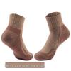 Merino Wool Non-Slip Sports Socks - Breathable, Wear-Resistant, Thick Terry Bottom for Running (Unisex)