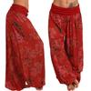 European and American Digital Print Wide Leg Harem Pants - 2020 Collection