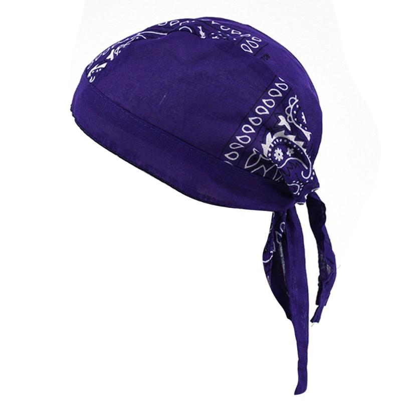 Multifunctional Headwear Pirate Style Bandana Cap for Sun Shielding Cycling Hiking Running Easy Wear as Hat or Scarf