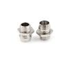 20pcs 3mm Round Chrome Metal LED Lamp Light Emitting Diode Bezel Holder