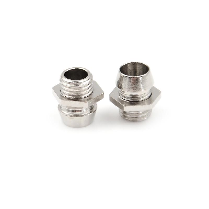 20pcs 3mm Round Chrome Metal LED Lamp Light Emitting Diode Bezel Holder