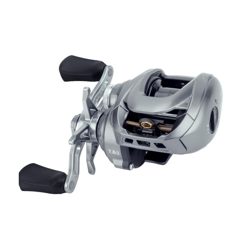 Portable Electromagnetic Flash Strike Cube Carbon Body Aluminum Gear Stainless Steel Ball Bearings Baitcasting Fishing Reel Casting Reel Lure Reel