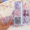 Nail Art Sequins: Flowers, Glitter Hearts, Laser Aurora