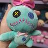1522Cm Scrump Plush Toys Pendant Cartoon Lilo And Stitch Plush Toys Soft Stuffed Kawaii Green Doll Xmas Gift For Boys