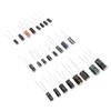 500Pcs Electrolytic Capacitor 0.1uF‑1000uF 16V‑50V 24 Values Aluminium Capacitor Assortment