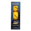 Volvik XT AMT Golf Balls, VOLVIK VIVID XT AMT, Yellow (3 Balls per Sleeve), Yellow