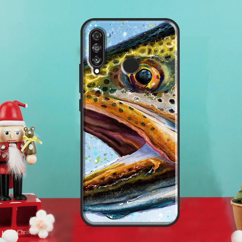 

Trout Fishing For Huawei Nova 12i 12s 11i 5T Y90 Y70 Y60 Y61 Y91 Y72 9 10 SE P60 Pro P20 P30 P40 Lite Case Huawei Nova 10