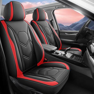 New Universal 1PC PU Seat Cover Full Cover Waterproof for Car Sedan SUV Truck Front Seat Cover Protector