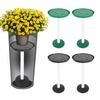 2 Sets Adjustable Height Plant Inserts with Drainage Hole Planter Filler Risers for Inside Flower Pot Container