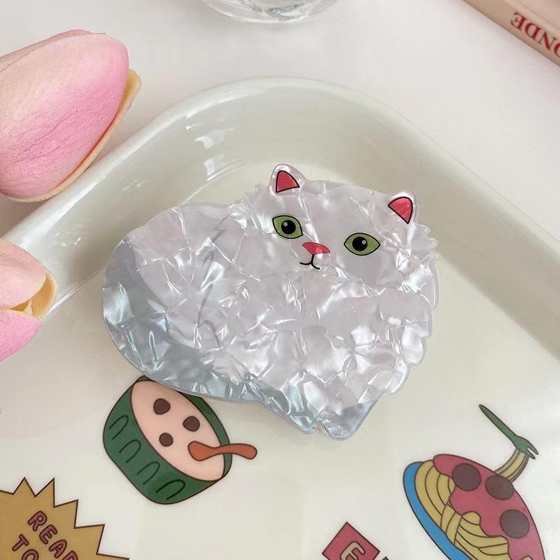 1 Pcs Fashion Cute White Cat Hair Claws For Women Girls Party Hair Accessories