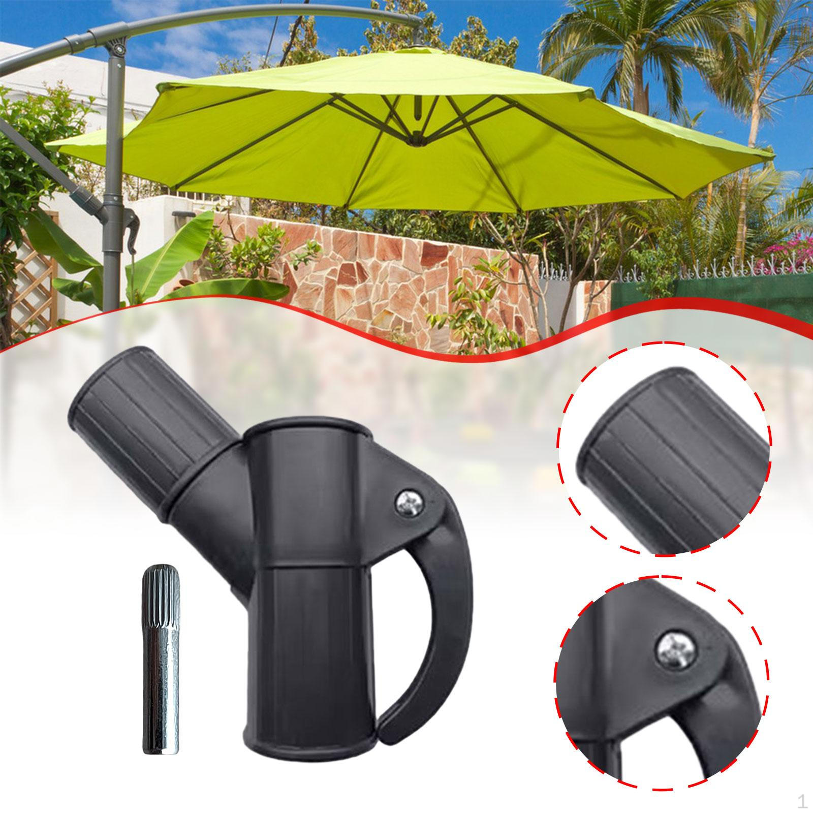 

Аксессуары для патио-зонтика Подъемная фиксированная ручка Сверхпрочный боковой подвесной держатель для улицы серый