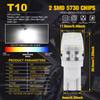 10/20Pcs T10 1W High Power W5W White 194 168 192 Super Bright Auto Led Car Wedge Auto Lamp DC 12V High PowerT10 Wedge LED Bulb