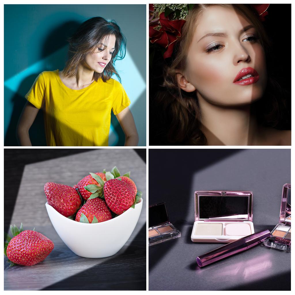 Metal Gobos Holder Geometric Pattern Design for Studio Strobe Optical Snoot Conical Focalize Condenser Photography