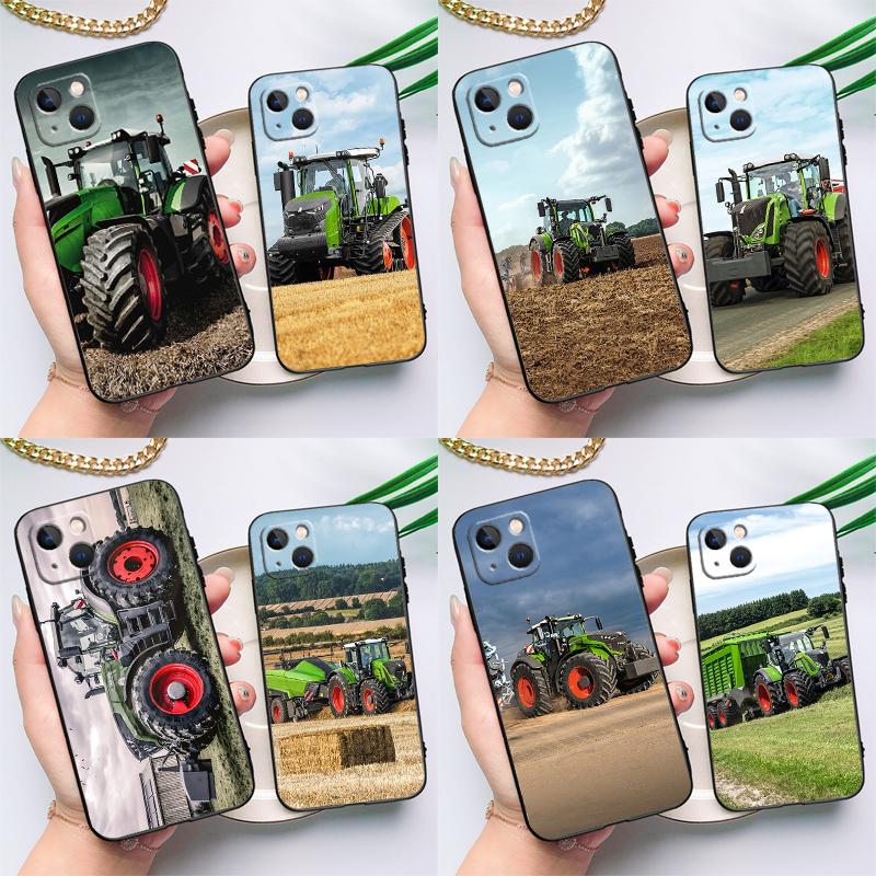 Tractor Truck Case For Samsung Galaxy S25 S26 Ultra S21 S22 S20 S23 S24 Ultra Plus S10 S25 FE Cover Funda