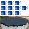 For Above-ground Pools Hook Attachments Pool Cover Weights Winter Pool Cover All-season Security Diamond-shaped Design