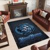 Gothic Illustrations Customize Your Name Floor Rug Office Rug Design for Dining Room Playrooms Outdoor Bedrooms Antislip Carpet Office home decor