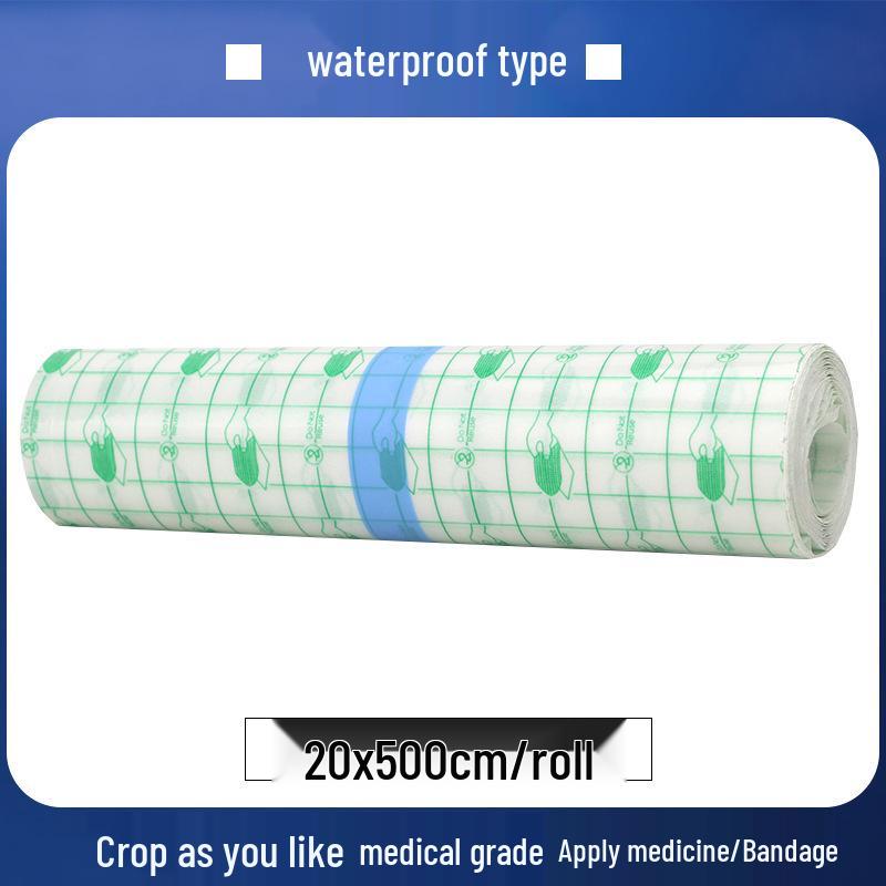 Anqisheng Waterproof Breathable Medical Adhesive Tape - PU Film Wound Dressing Pain Relief Patch for Bathing