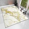 1PC Marble Texture Printed Carpet Rug for Living Room Bedroom Home Sofa Decoration,Non-slip Floor Mat Floor Mat
