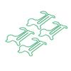 100pcs Dog Shaped Paper Clips Slip Resistance Exquisite Cute Paper Clips for School  