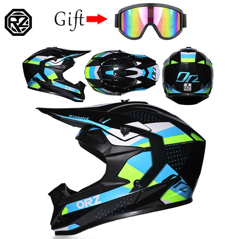 Professional Racing Motocross Helmet Off Road Helmet Motorcycle Off-Road Cartoon Childrenr ATV Motorcycle MTB Helmet