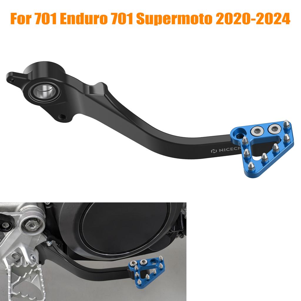 For KTM 690 Enduro R 690 SMCR Brake Pedal Tip Brake Lever for GasGas 700 ES SM SM700 ES700 Husqvarna 701 Enduro 701 Supermoto