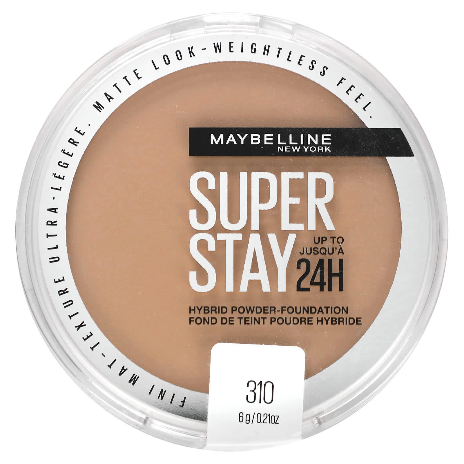 

Maybelline, Super Stay, Гібридна пудра-тональний крем, 310, 6 г (0,21 унції)
