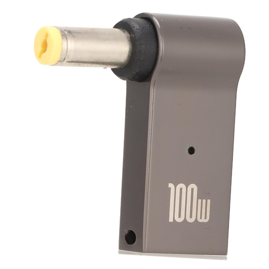 Adaptér nabíječky pro notebook PD Adaptér USB typu C samice I na stejnosměrný proud 100w z hliníkové slitiny notebook