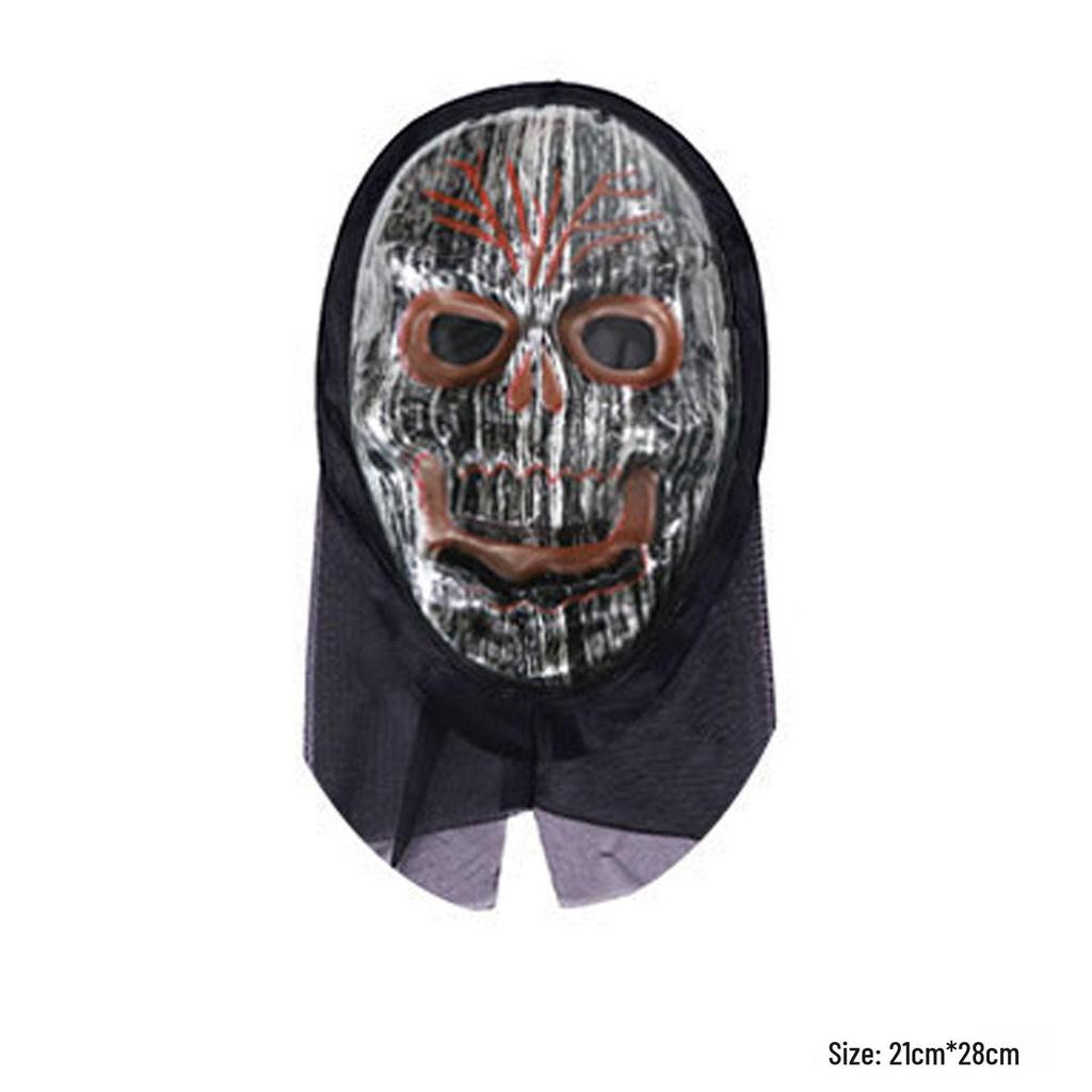 Μάσκα Σκιάς Φαντάσματος για Αποκριάτικη Μεταμφίεση με Κρανίο