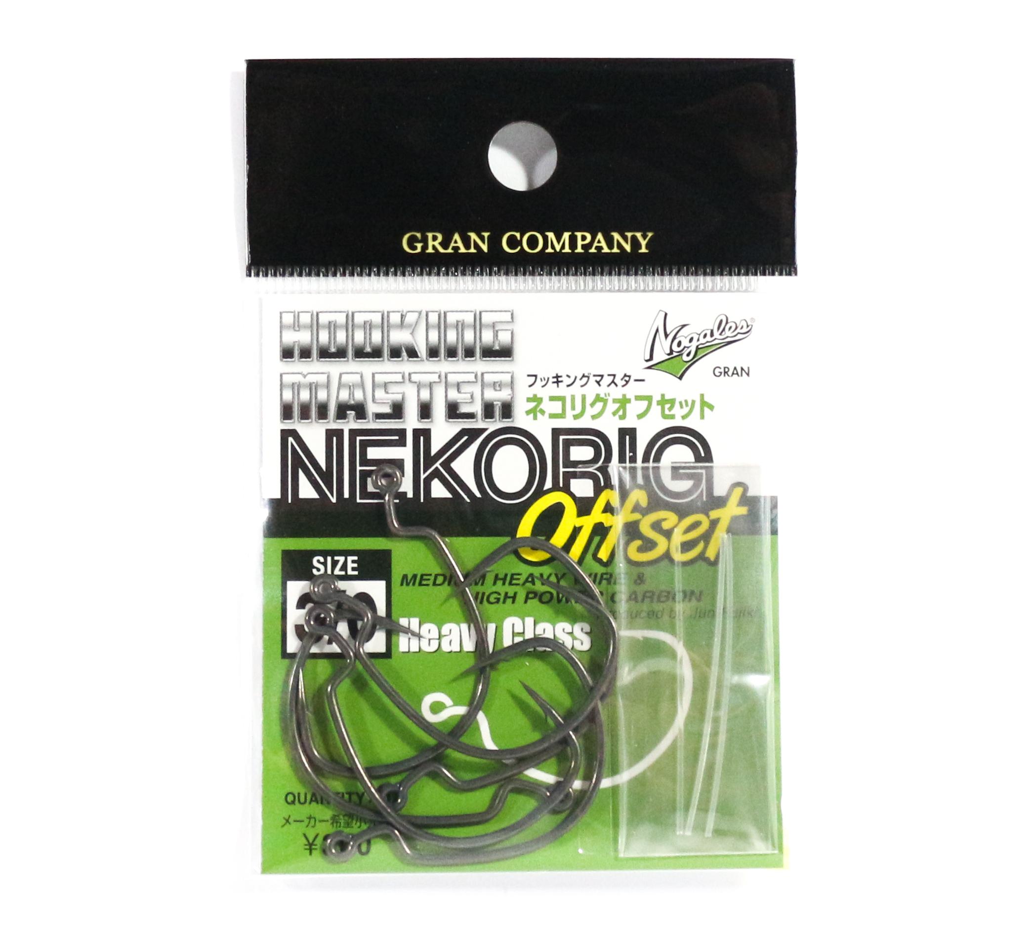 

Крючок Varivas Hooking Master Worm Hook Neko Rig Offset Heavy, размер 3/0 (4002)